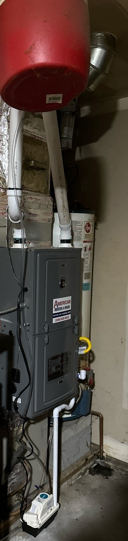 Star: gas furnace replacement — Star HVAC job (after)